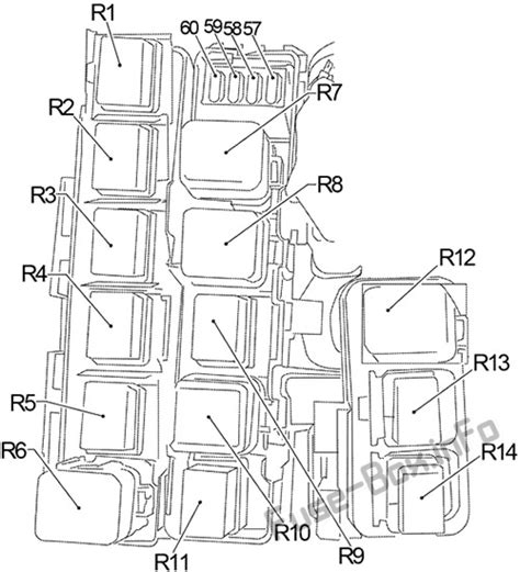 Nissan Xterra relay diagram